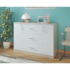 Сучасний Комод №7 - 2Д+3Ш Сосна Натті ЛДСП (1210х450х850 мм)  Київський Стандарт