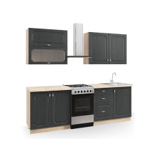 Кухня Donna / Донна пряма 1.8 м (В) фасад МДФ Київський Стандарт