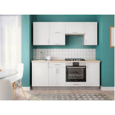 Кухня Festa / Феста пряма 2.0 м (В) фасад ЛДСП Київський Стандарт