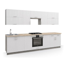 Кухня Festa / Феста пряма 3.0 м фасад ЛДСП Київський Стандарт