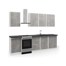 Кухня Mattina / Маттіна пряма 2.1 м фасад ЛДСП Київський Стандарт