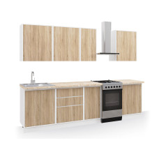 Кухня Mattina / Маттіна пряма 2.2 м (В) фасад ЛДСП Київський Стандарт