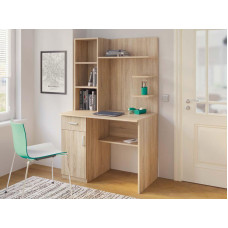 Стіл письмовий Е-06 ЛДСП Дуб Сонома Київський Стандарт