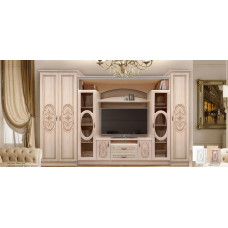 Стінка Василиса Береза патина для вітальні – Мастер Форм