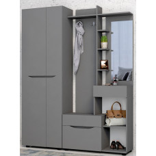 Передпокій Аякс Антрацит 1550х376х2000 мм Майстер Форм