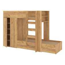 Двоярусне дитяче ліжко Немо 90х190 см. (Тахо) Пєхотін