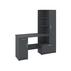 Стіл письмовий «Шанс-П» Антрацит (1500х600х1645 мм) Пєхотін Стіл письмовий «Шанс-П» Антрацит (1500х600х1645 мм) Пєхотін