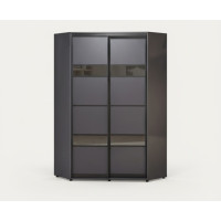 Шафа-купе кутова 110х110х210 см. фабрика Влабі